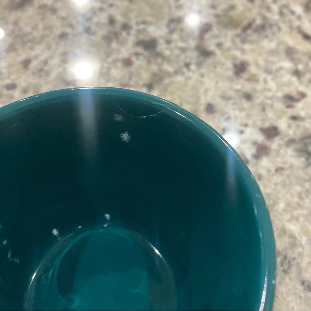 World Market Set of 6 coffee cups with metal holder **1 glued back* Holder Rustd - Picture 12 of 16